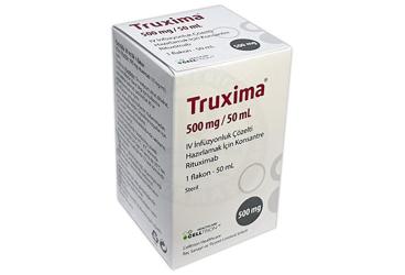 TRUXİMA 500 MG/50 ML IV İNFÜZYONLUK ÇÖZELTİ HAZIRLAMAK İÇİN KONSANTRE, 1 ADET