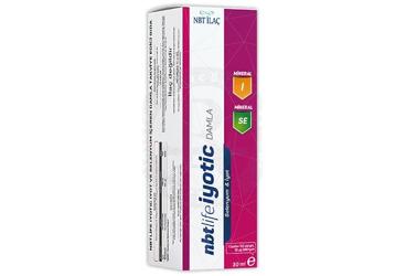 NBTLIFE IYOTIC DAMLA SELENYUM & IYOT ICEREN TAKVIYE EDICI GIDA 30 ml şişe