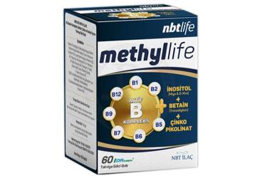 NBTLIFE METHYLIFE TAKVIYE EDICI GIDA 60 kapsül