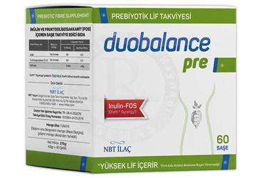 DUOBALANCE PRE PREBIYOTIK LIF TAKVIYESI 60 saşe/stick