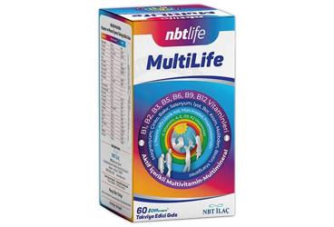 NBTLIFE MULTILIFE TAKVIYE EDICI GIDA KAPSUL 60 kapsül