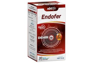 NBTLIFE ENDOFER DEMIR VE C VITAMINI ICEREN TAKVIYE EDICI GIDA KAPSUL 30 kapsül