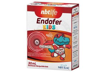 NBTLIFE ENDOFER KIDS TAKVIYE EDICI GIDA ORAL DAMLA 20 ml şişe