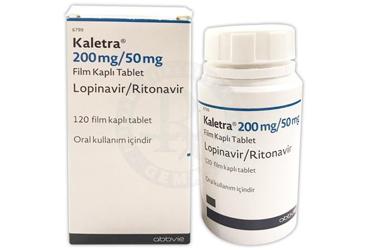 KALETRA 200 MG/50 MG FILM TABLET, 120 ADET