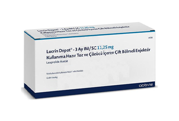 LUCRIN DEPOT 3 AY IM/SC 11,25 MG KULLANIMA HAZIR TOZ VE COZUCU ICEREN CIFT BOLMELI ENJEKTOR