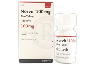 NORVIR 100 MG FILM TABLET, 30 ADET