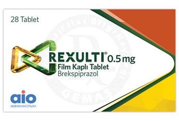 REXULTI 0,5 MG FİLM KAPLI TABLET, 28 ADET