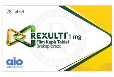 REXULTI 1 MG FİLM KAPLI TABLET, 28 ADET