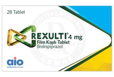 REXULTI 4 MG FİLM KAPLI TABLET, 28 ADET