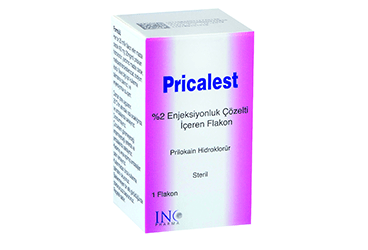 PRİCALEST %2 ENJEKSİYONLUK ÇÖZELTİ İÇEREN FLAKON, 1 ADET