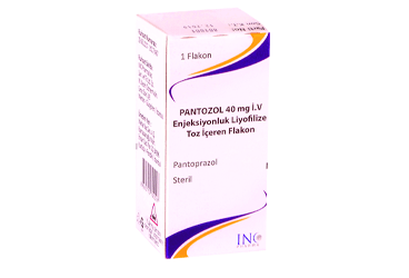PANTOZOL 40 MG IV ENJEKSIYONLUK LIYOFILIZE TOZ IÇEREN FLAKON, 1 ADET