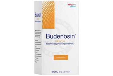 BUDENOSİN 0,25 MG/1 ML NEBÜLİZASYON SÜSPANSİYONU, 20 ADET
