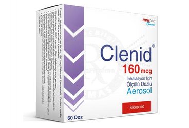 CLENID 160 MCG INHALASYON IÇIN ÖLÇÜLÜ DOZLU AEROSOL , 120 DOZ