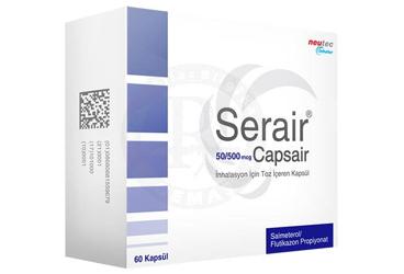 SERAİR 50 MCG/500 MCG CAPSAİR İNHALASYON TOZU, SERT KAPSÜL