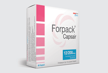 FORPACK 12 MCG/200 MCG CAPSAIR INHALASYON ICIN TOZ ICEREN KAPSUL, 60 ADET
