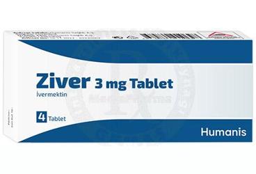 ZİVER 3 MG TABLET, 4 ADET