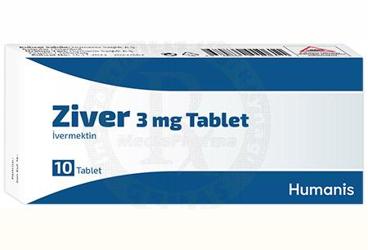 ZİVER 3 MG TABLET, 10 ADET
