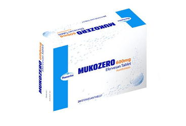 MUKOZERO 600 MG EFERVESAN TABLET, 20 ADET