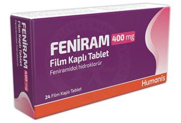 FENİRAM 400 MG FİLM KAPLI TABLET, 24 ADET