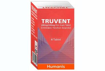 TRUVENT 200 MG/245 MG FİLM KAPLI TABLET, 4 ADET