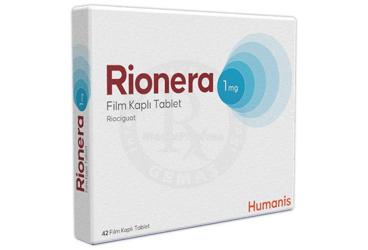Rionera 1 mg Film Kaplı Tablet, 42 adet