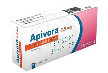Apivora 2,5 mg Film Kaplı Tablet (56 Adet)