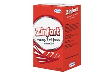 ZINCFORT 25 MG /5 ML SURUP 100 ML