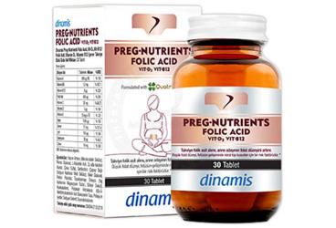 DINAMIS PREG-NUTRIENTS FOLIC ACID, VIT-D3, VIT-B12 TABLET 30 tablet