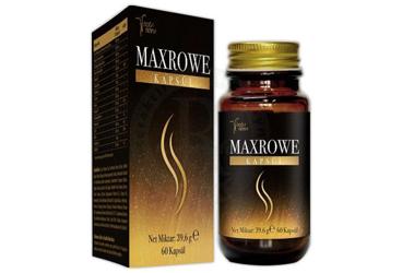 MAXROWE KAPSUL BIOTIN VE ASTAKSANTIN ICEREN TAKVIYE EDICI GIDA 60 kapsül