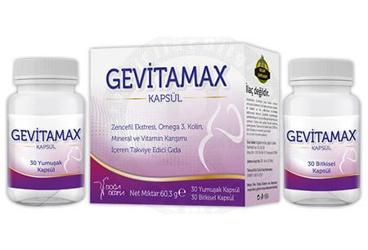 GEVITAMAX TAKVIYE EDICI GIDA 30 + 30 kapsül