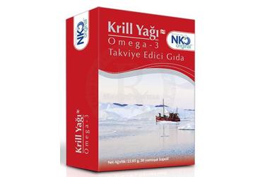 NKO KRILL YAGI OMEGA 3 KAPSUL 30 kapsül