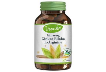 VOONKA GINSENG GINKGO BILOBA L-ARGININE KAPSUL 32 kapsül