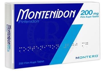 MONTENİDON 200 MG FİLM KAPLI TABLET , 252 ADET