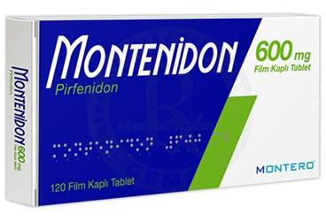 MONTENİDON 600 MG FİLM KAPLI TABLET , 120 ADET
