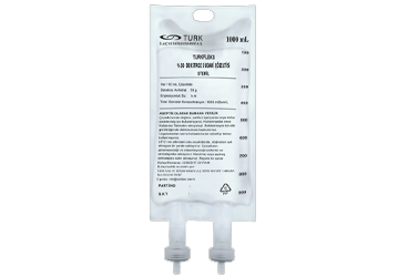 TURKFLEKS %30 DEKSTROZ IV İNFÜZYONLUK ÇÖZELTİ, 1000 ML (SETSİZ)