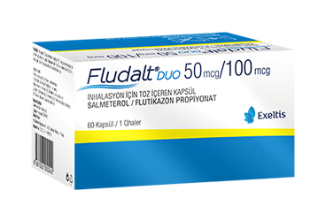 FLUDALT DUO 50 MCG/100 MCG İNHALASYON İÇİN TOZ İÇEREN KAPSÜL, 60 ADET