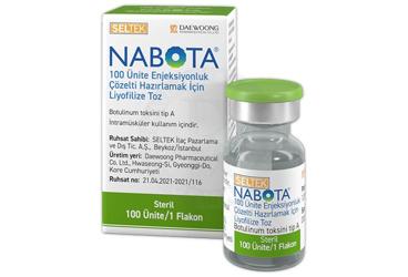 NABOTA 100 ÜNİTE ENJEKSİYONLUK ÇÖZELTİ HAZIRLAMAK İÇİN TOZ, 1 FLAKON