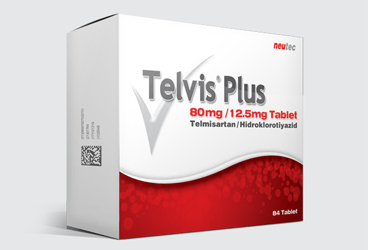 TELVIS PLUS 80 MG/12.5 TABLET, 84 ADET