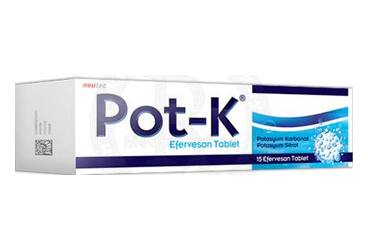 POT-K 1,56 G EFERVESAN TABLET, 30 ADET