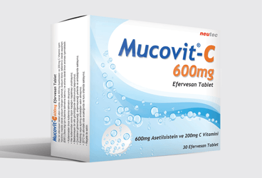 MUCOVIT-C 600/200 MG EFERVESAN TABLET, 20 ADET