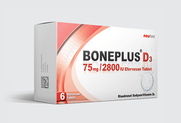BONEPLUS D3 75 MG/2800 IU EFERVESAN TABLET, 6 ADET
