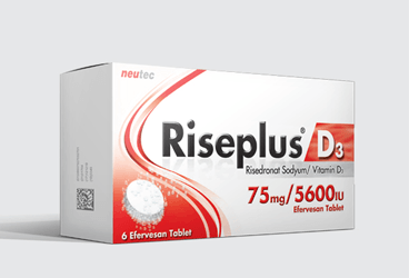 RISEPLUS D3 75 MG/5600 IU EFERVESAN TABLET, 6 ADET