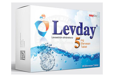 LEVDAY 5 MG EFERVESAN TABLET, 20 ADET