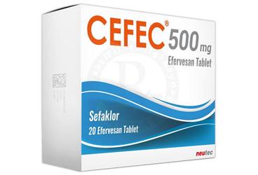 CEFEC 500 MG EFERVESAN TABLET, 20 ADET