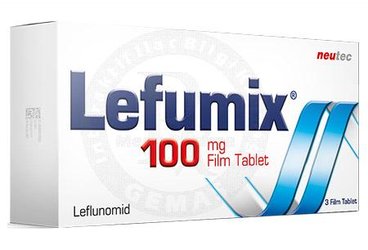 LEFUMIX 100 MG FILM KAPLI TABLET, 3 ADET