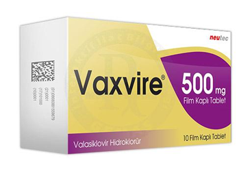 VAXVIRE 500MG FILM KAPLI TABLET, 10 TABLET