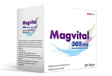 MAGVITAL 365 MG GRANÜL İÇEREN SASE, 30 ADET