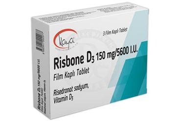 RİSBONE D 150 MG/5600 I.U. FİLM KAPLI TABLET, 3 ADET
