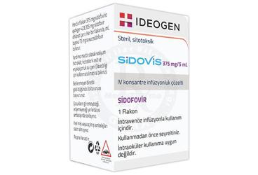 SIDOVIS 375 MG/5 ML KONSANTRE INFÜZYONLUK ÇÖZELTI IÇEREN FLAKON, 1 ADET