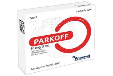 PARKOFF 50 MG/5 ML ENJEKSİYONLUK VEYA İNFÜZYONLUK ÇÖZELTİ İÇEREN AMPUL, 5 ADET